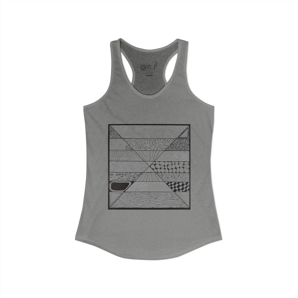 Composition 4 - Women's Ideal Racerback Tank (color)