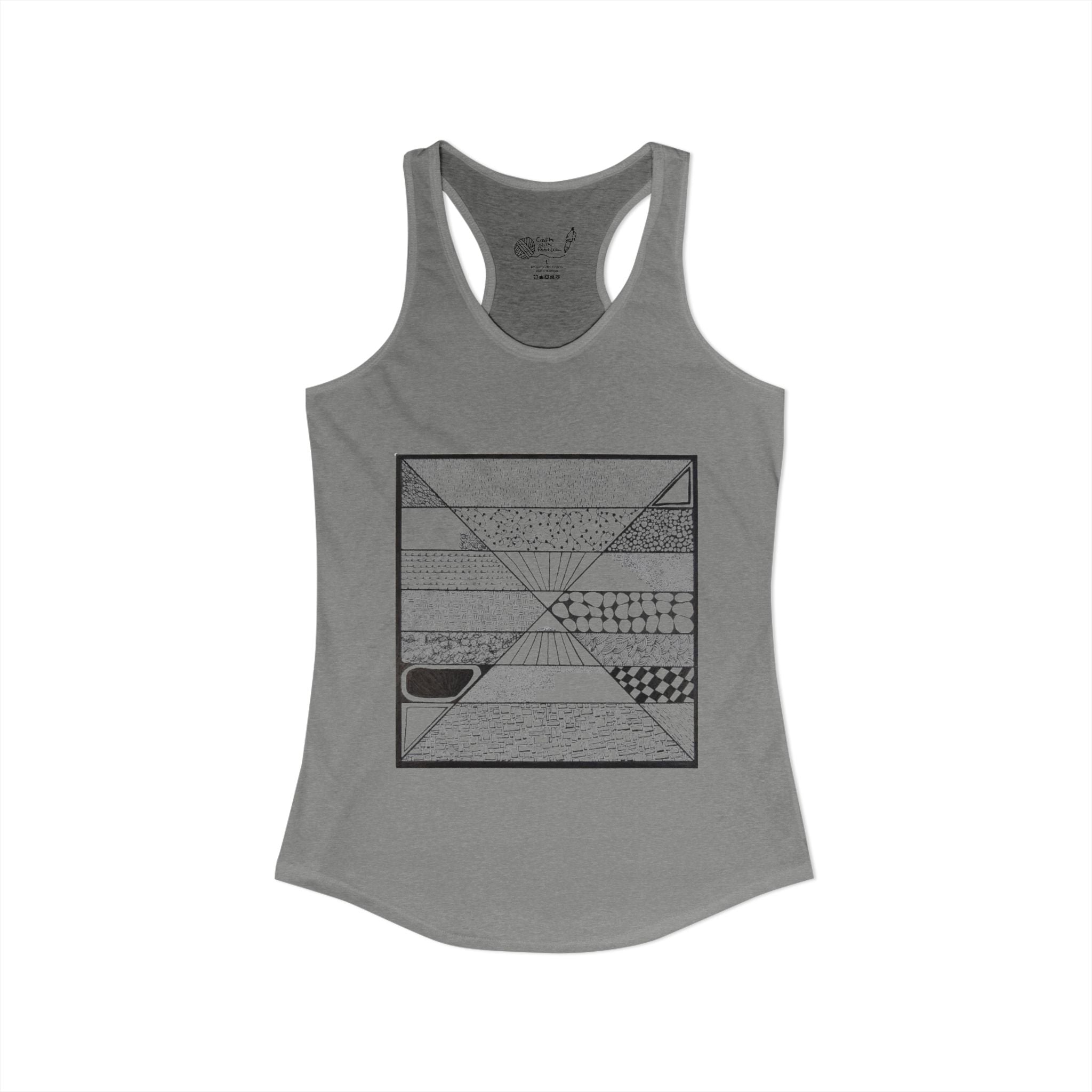 Composition 4 - Women's Ideal Racerback Tank (color)