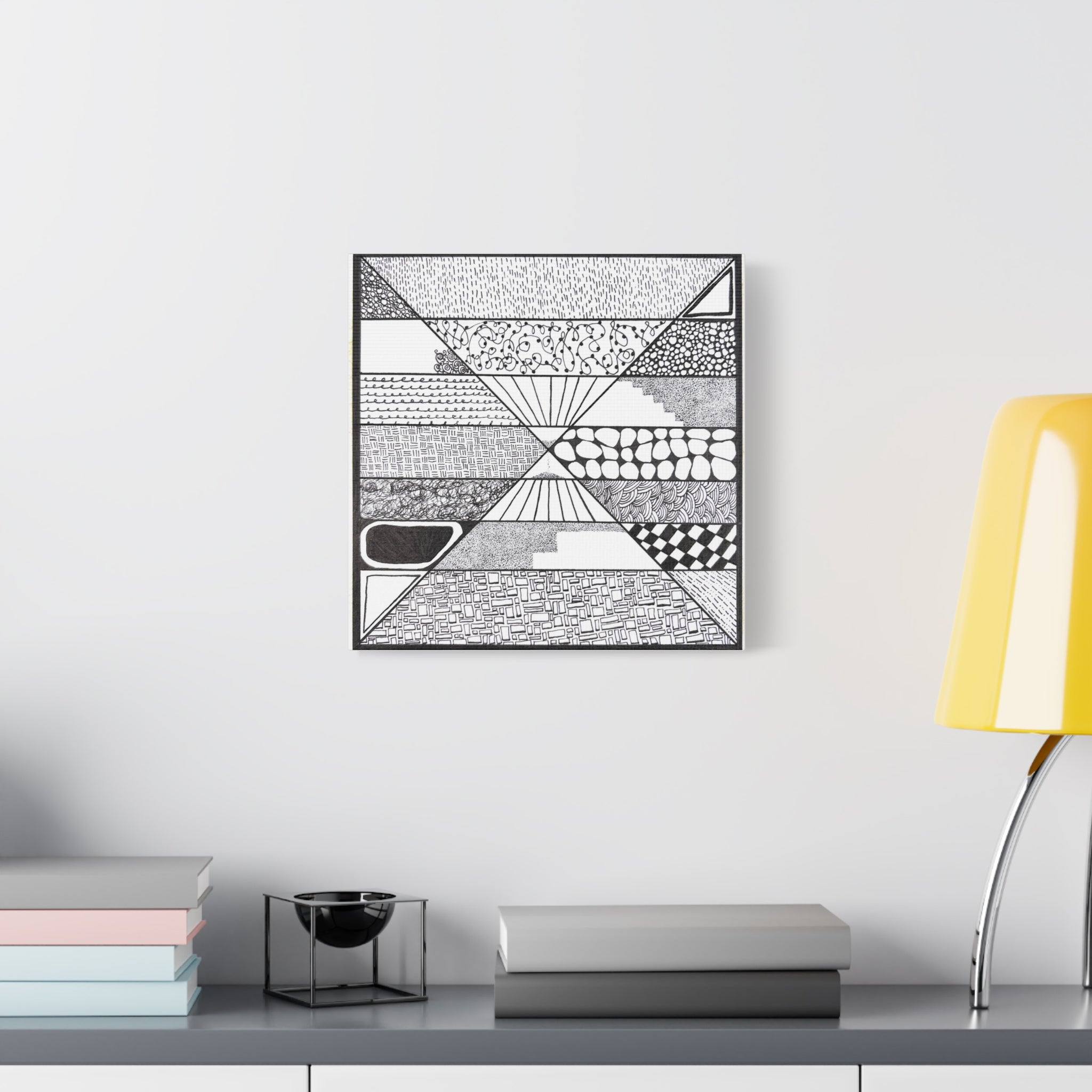 Artwork - Composition 4 - Matte Canvas, Stretched, 1.25"