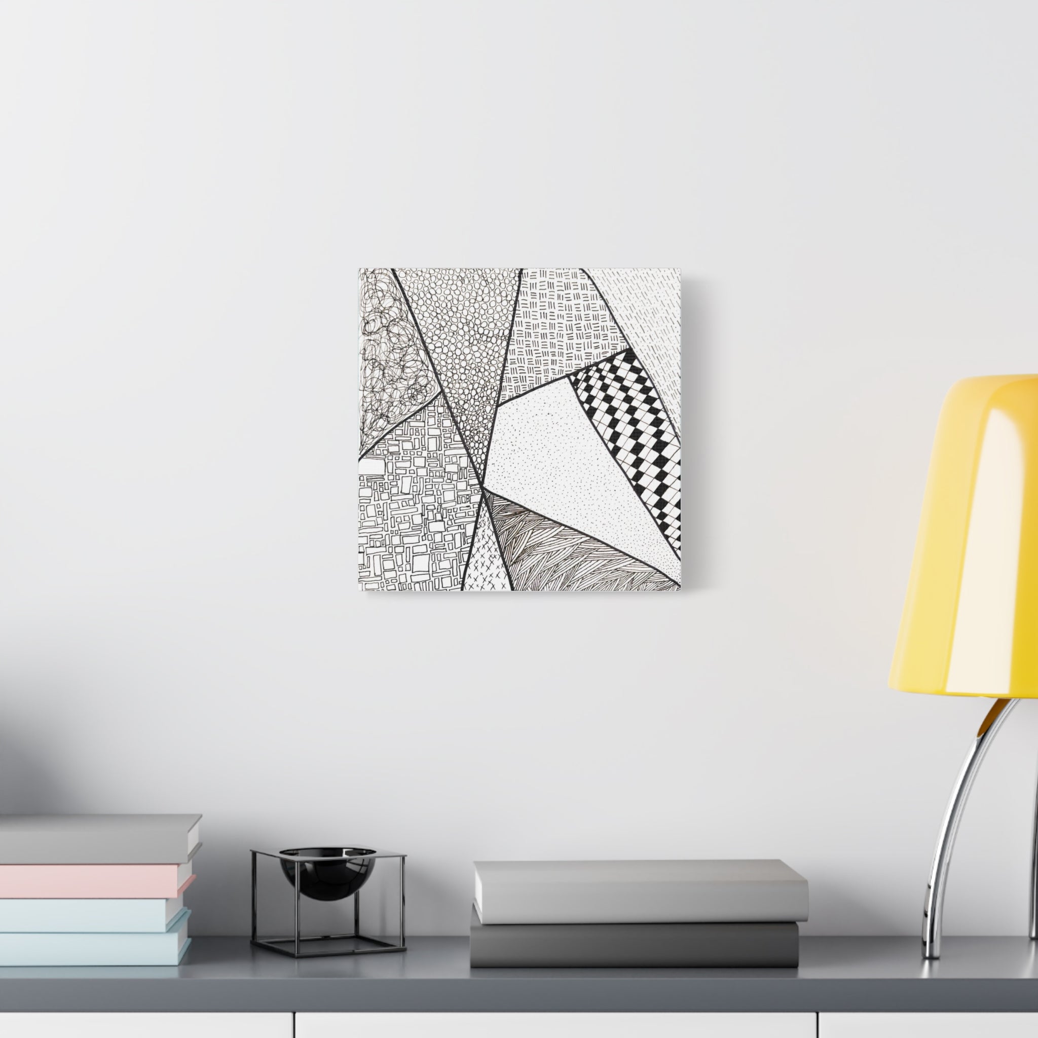 Artwork - Composition 3 - Matte Canvas, Stretched, 1.25"