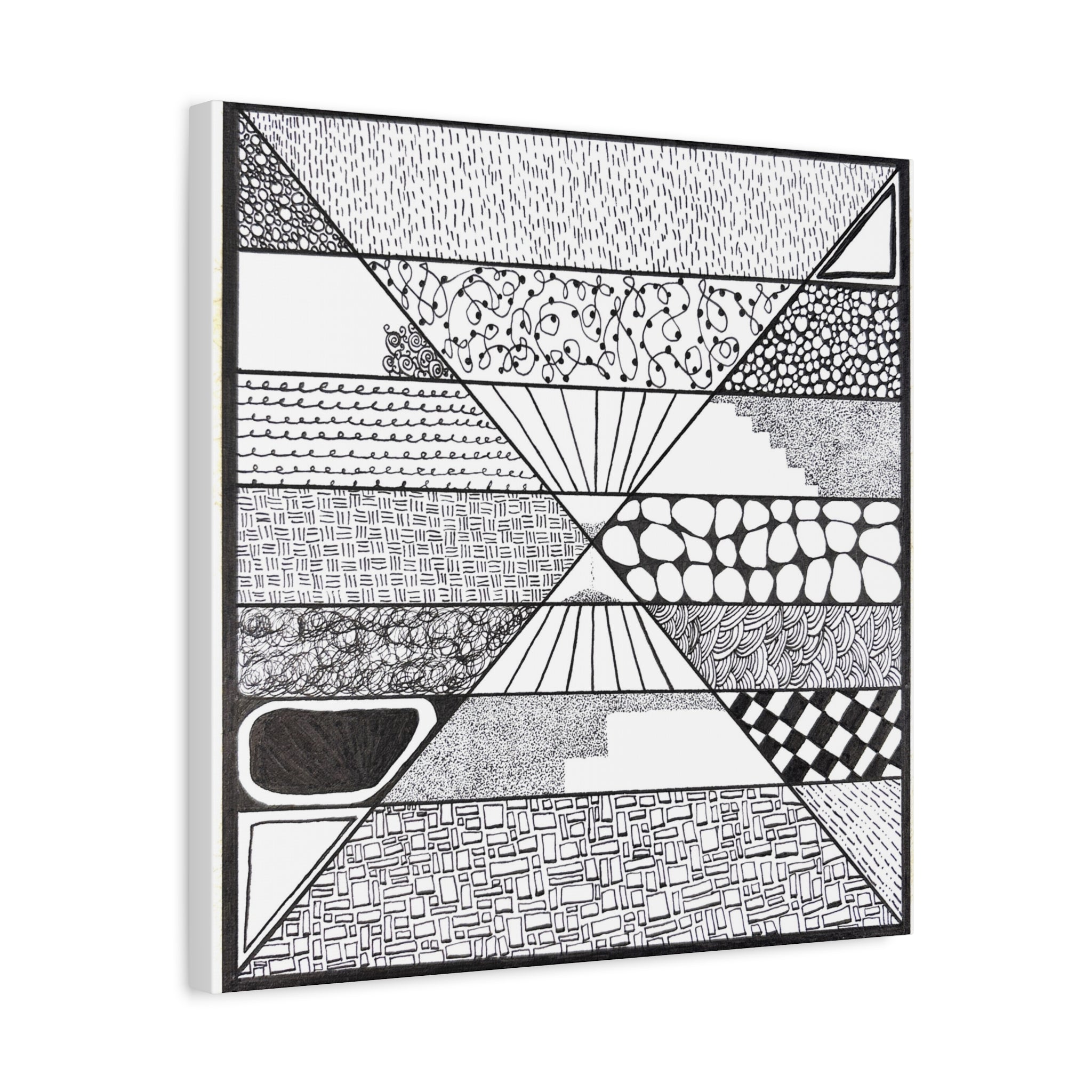 Artwork - Composition 4 - Matte Canvas, Stretched, 1.25"