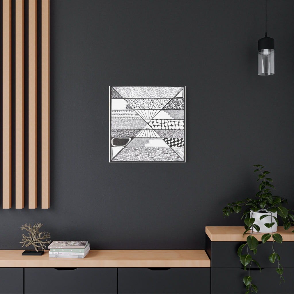 Artwork - Composition 4 - Matte Canvas, Stretched, 1.25"