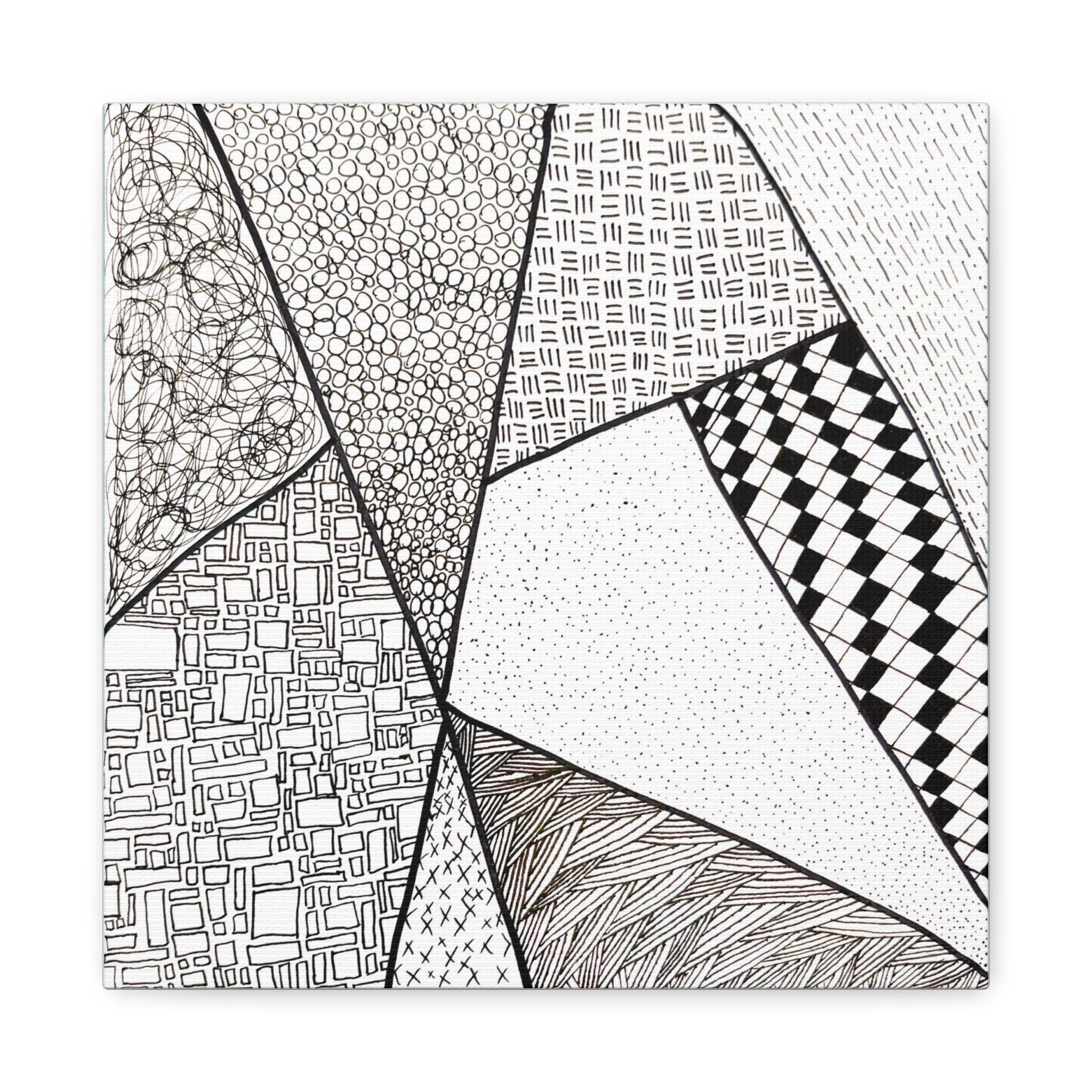 Artwork - Composition 3 - Matte Canvas, Stretched, 1.25"