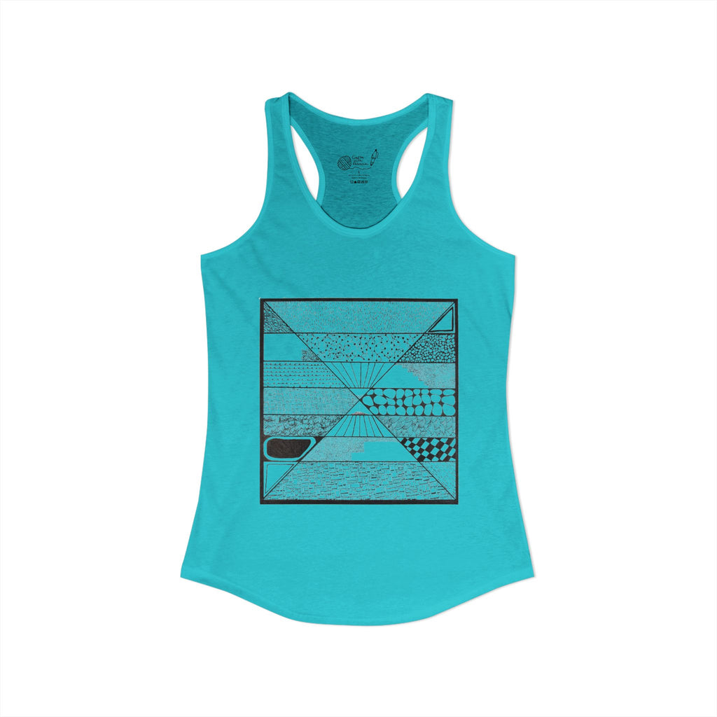 Composition 4 - Women's Ideal Racerback Tank (color)