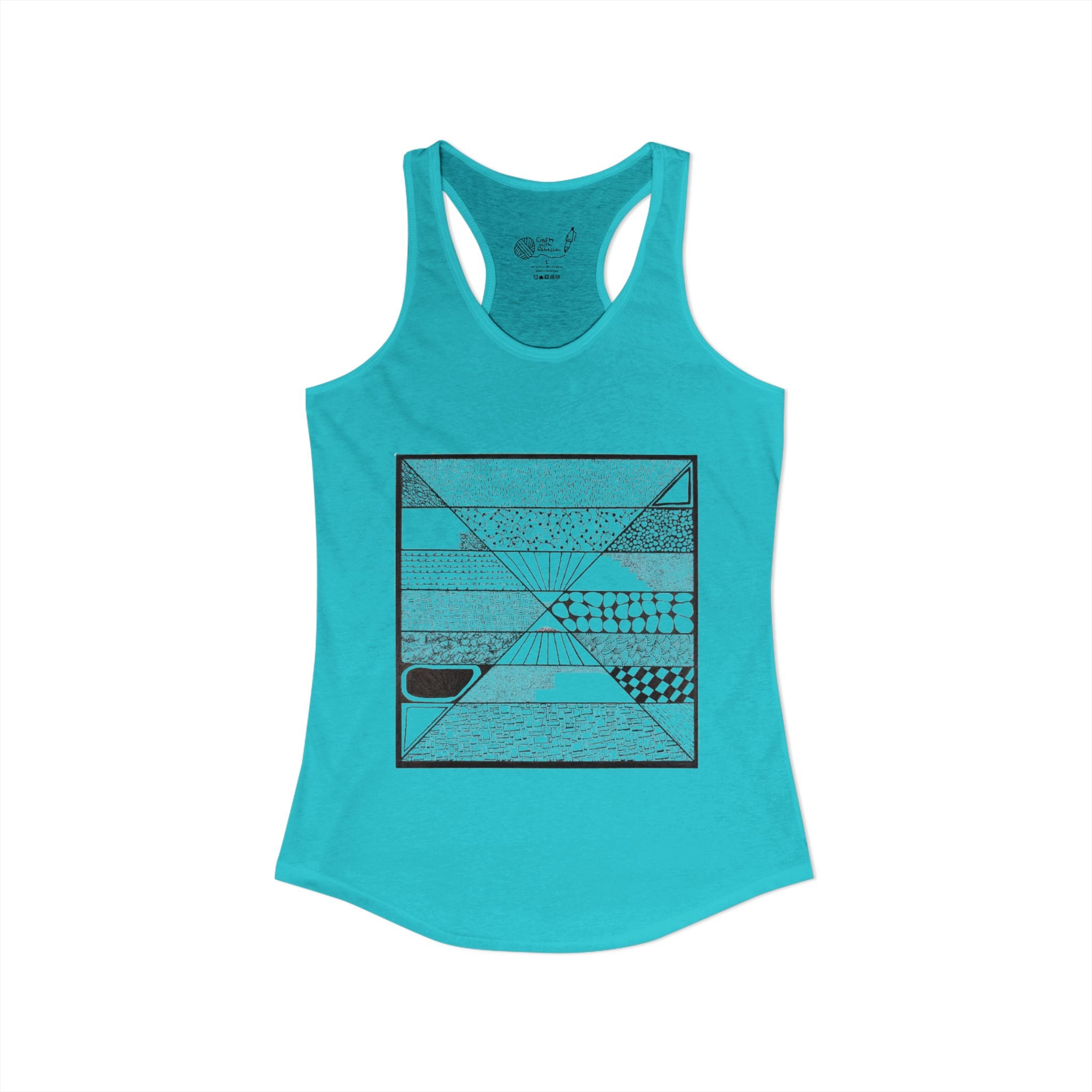 Composition 4 - Women's Ideal Racerback Tank (color)