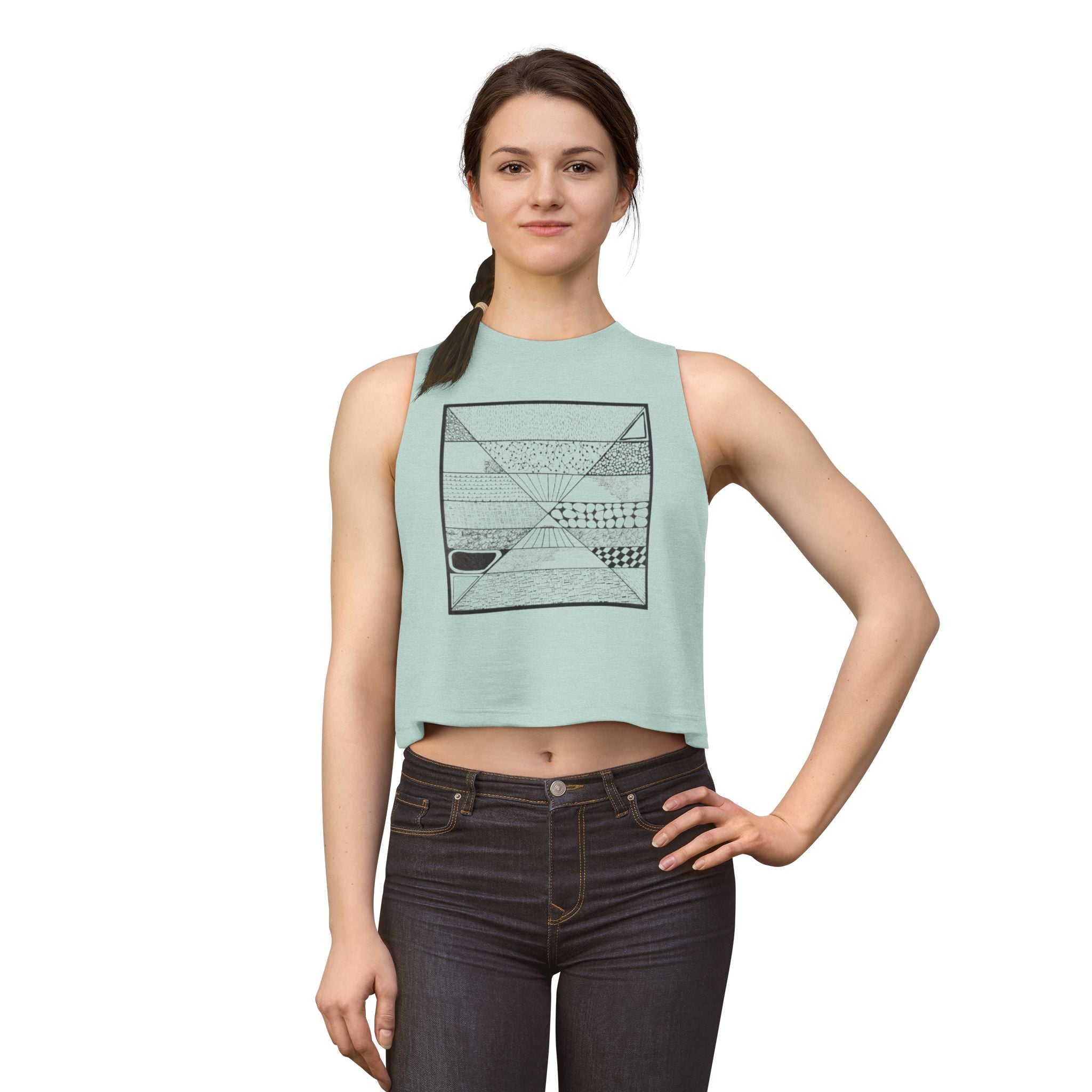 Composition 4 - Women's Crop Top