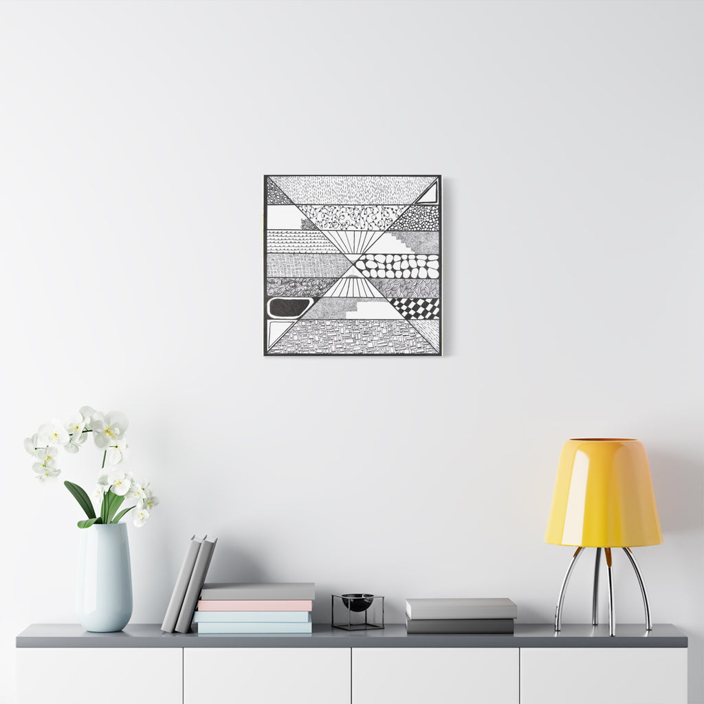 Artwork - Composition 4 - Matte Canvas, Stretched, 1.25"