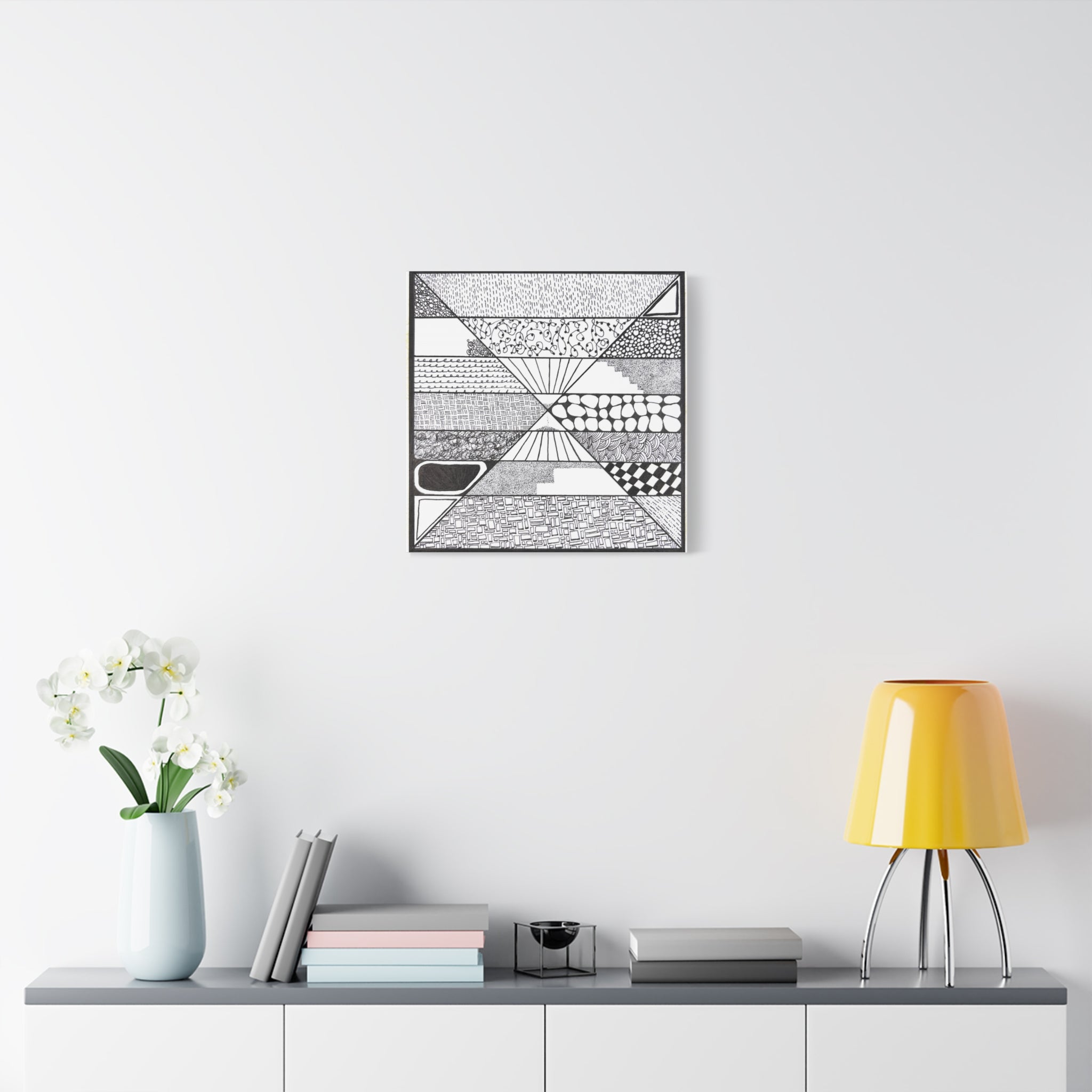 Artwork - Composition 4 - Matte Canvas, Stretched, 1.25"