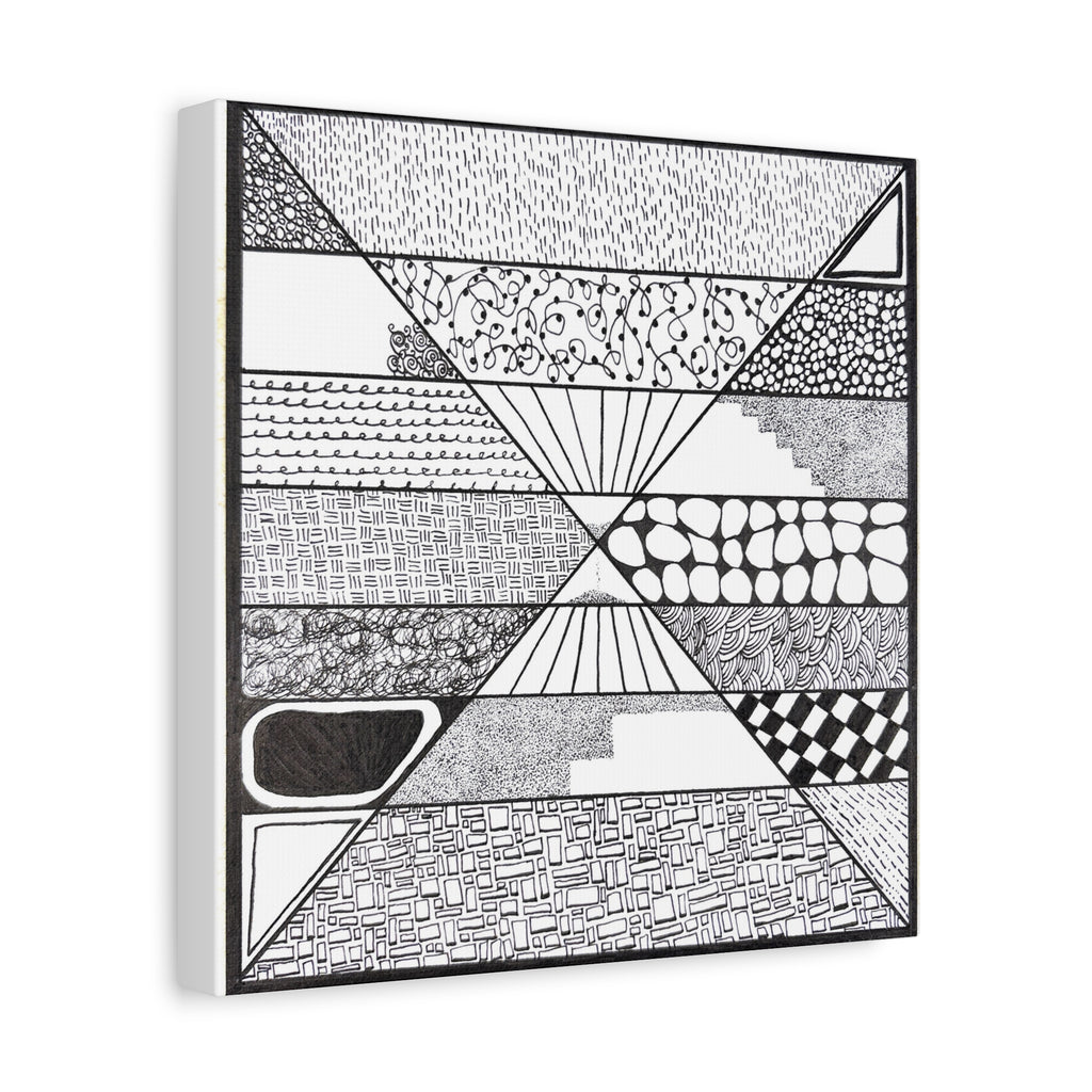 Artwork - Composition 4 - Matte Canvas, Stretched, 1.25"