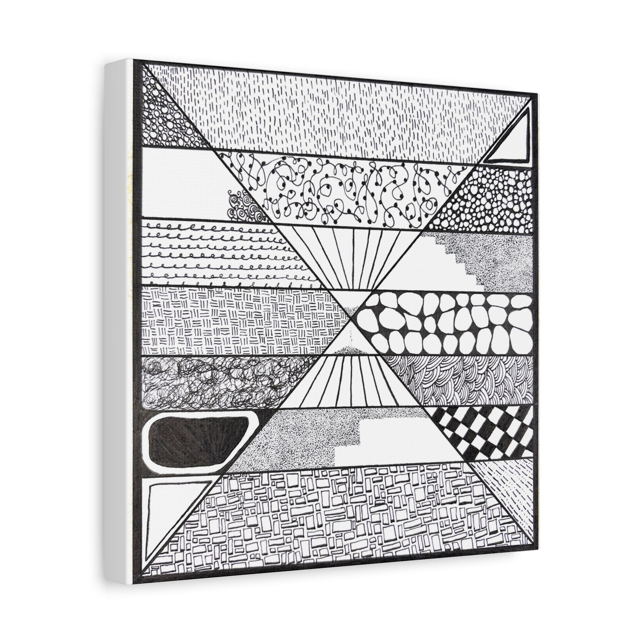 Artwork - Composition 4 - Matte Canvas, Stretched, 1.25"