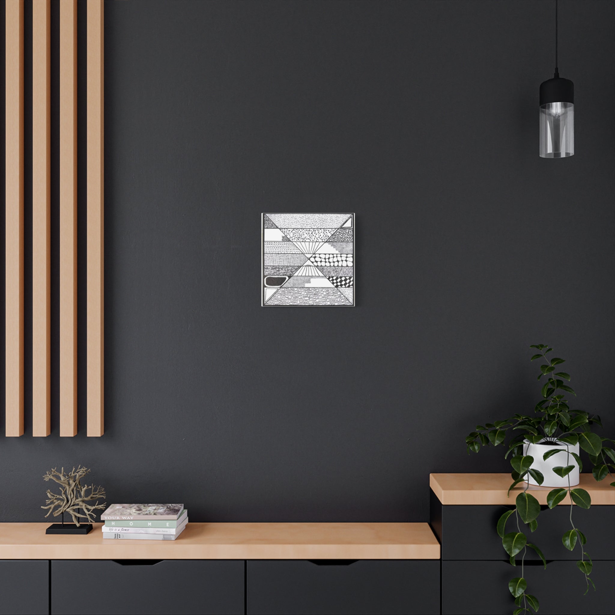Artwork - Composition 4 - Matte Canvas, Stretched, 1.25"