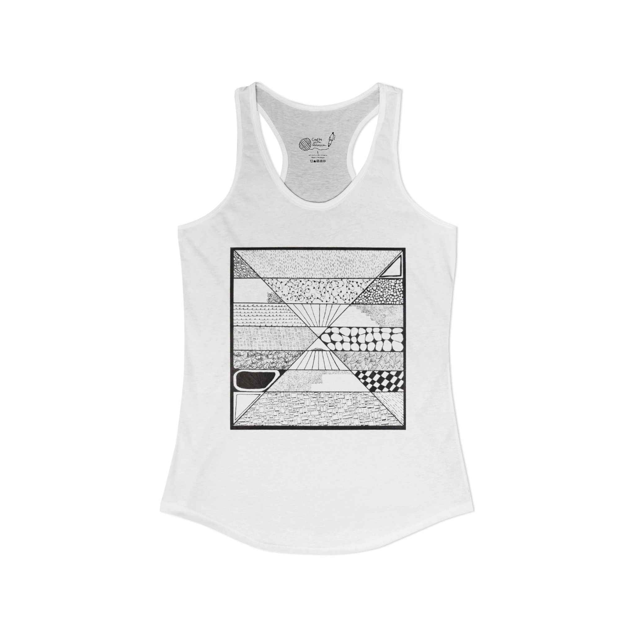 Composition 4 - Women's Ideal Racerback Tank