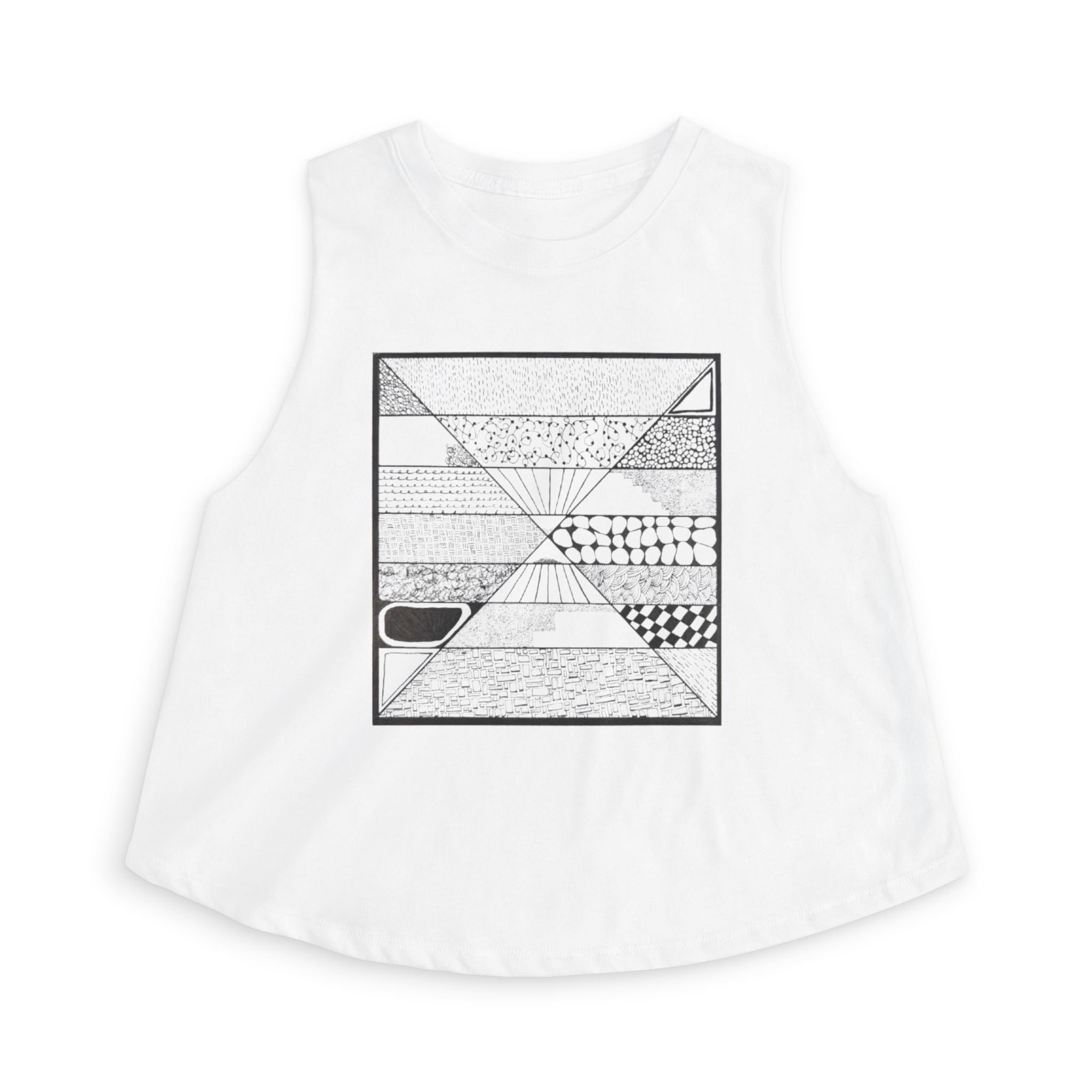 Composition 4 - Women's Crop Top