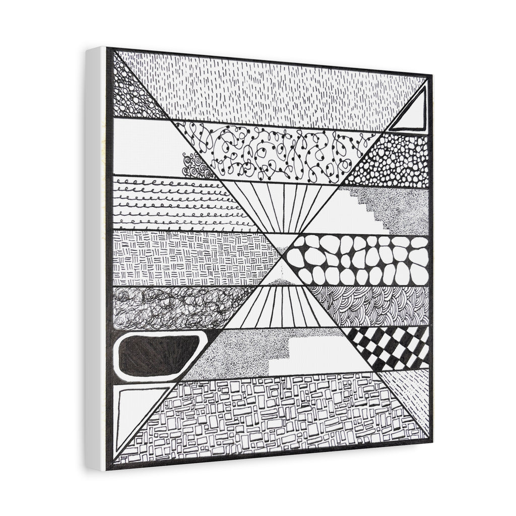 Artwork - Composition 4 - Matte Canvas, Stretched, 1.25"