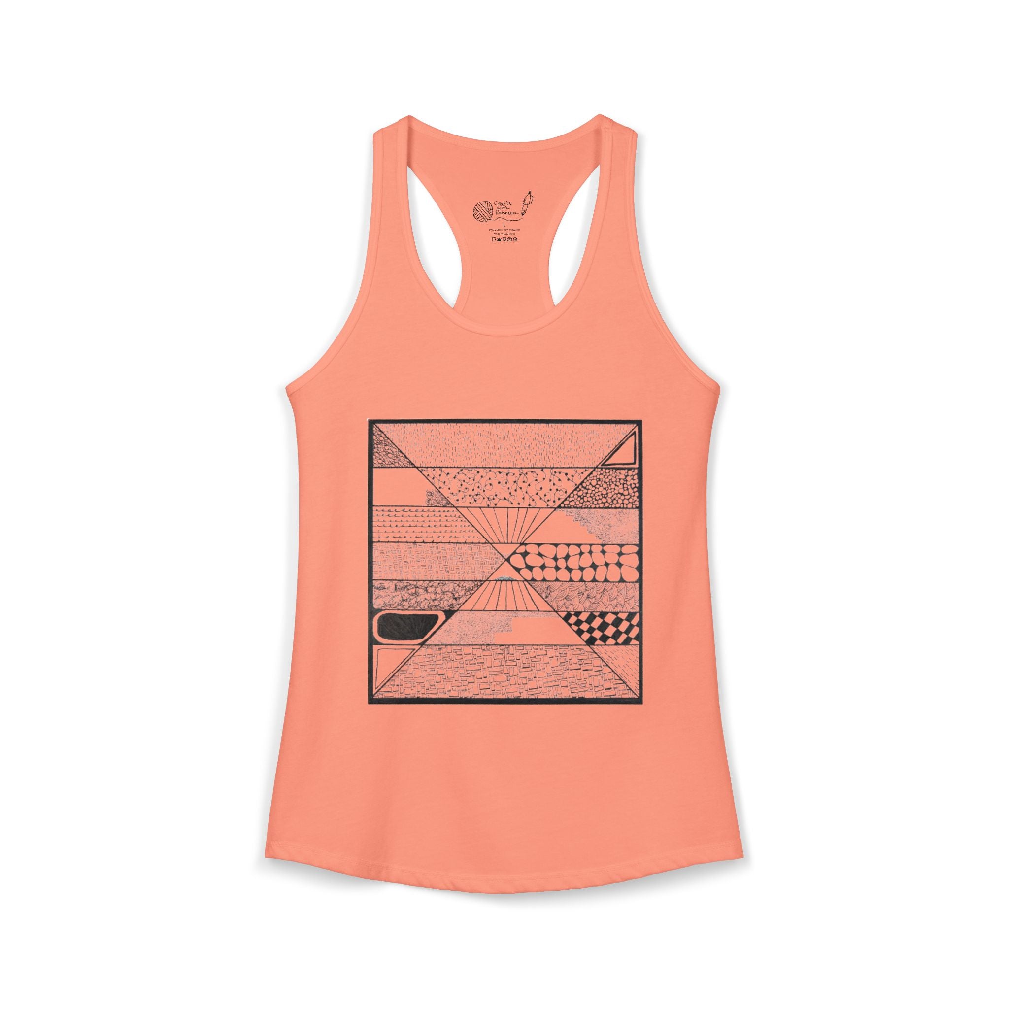 Composition 4 - Women's Ideal Racerback Tank (color)