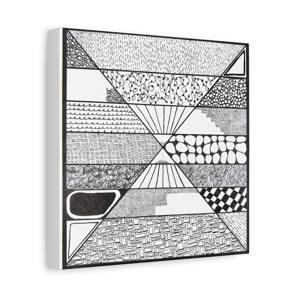 Artwork - Composition 4 - Matte Canvas, Stretched, 1.25"