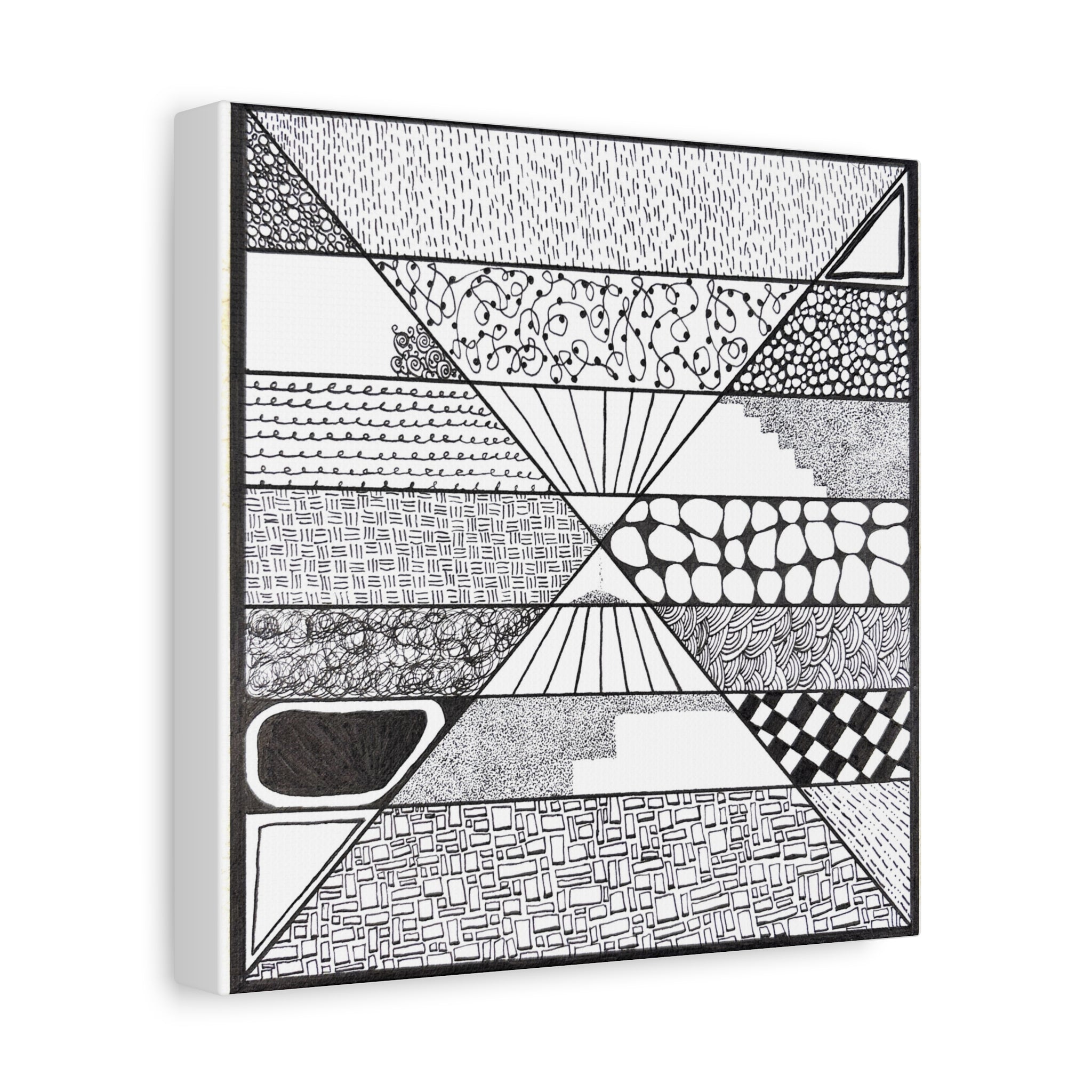 Artwork - Composition 4 - Matte Canvas, Stretched, 1.25"