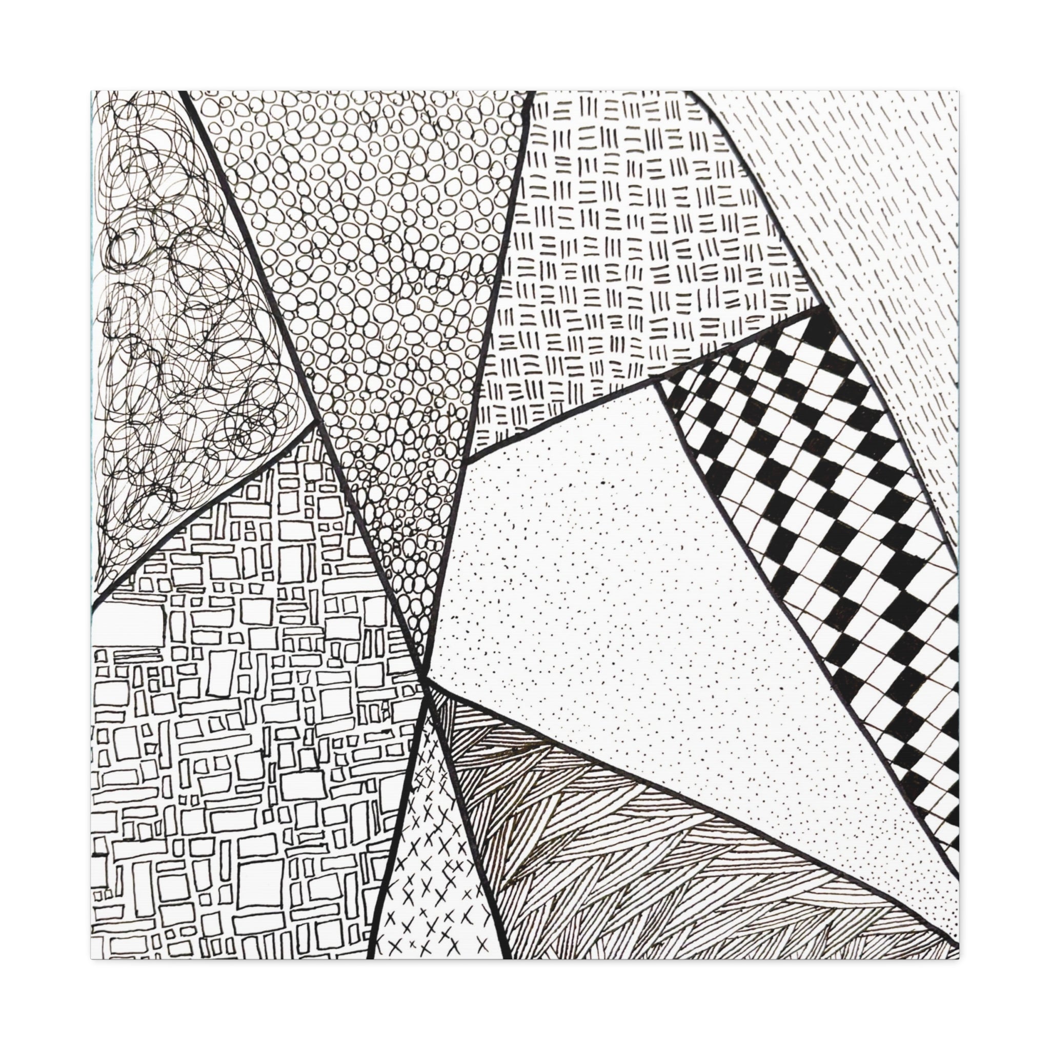 Artwork - Composition 3 - Matte Canvas, Stretched, 1.25"