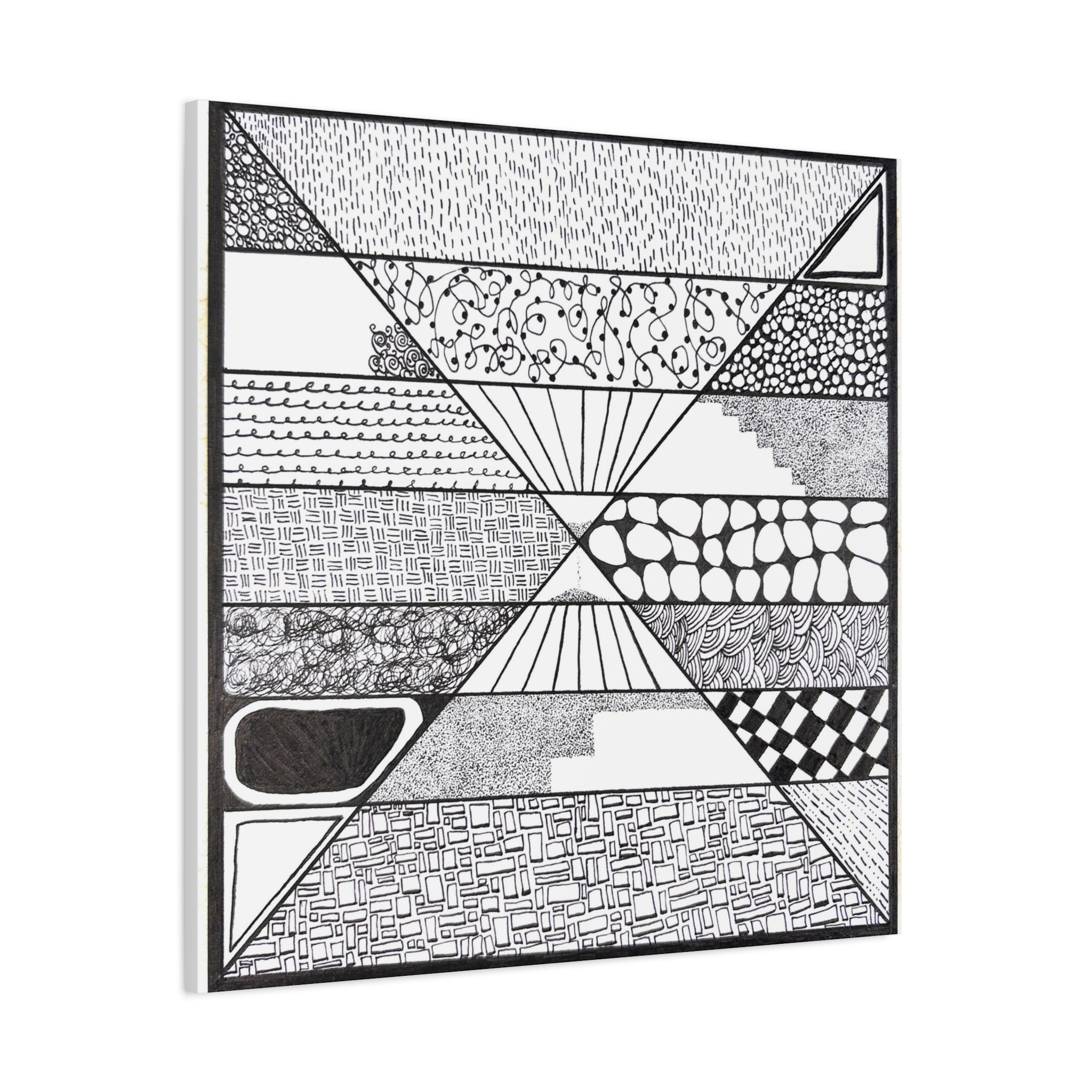 Artwork - Composition 4 - Matte Canvas, Stretched, 1.25"