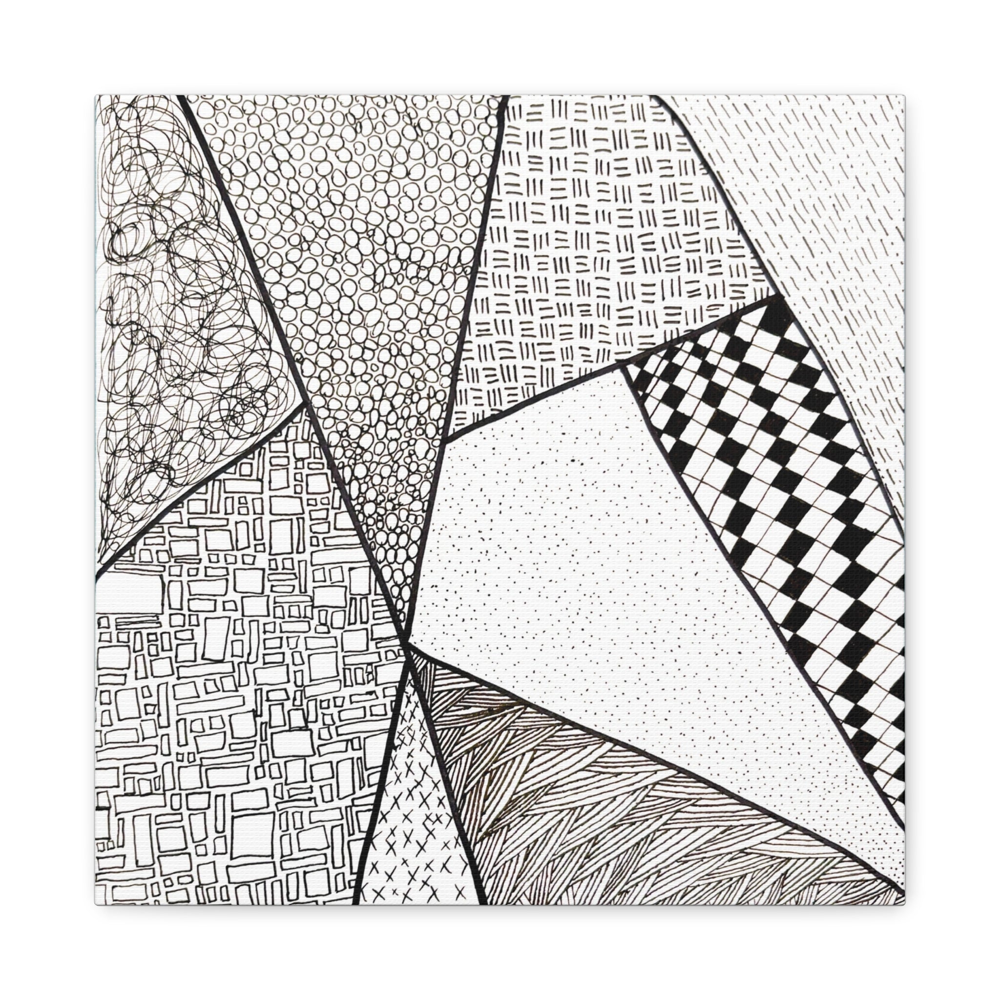 Artwork - Composition 3 - Matte Canvas, Stretched, 1.25"